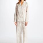DEREK ROSE - Women's Pyjamas Nelson 101 Cotton Batiste