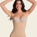 *LEONISA-SmartCore Plunge Back Classic Sculpting Body Shaper