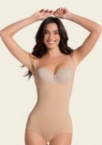 *LEONISA-SmartCore Plunge Back Classic Sculpting Body Shaper