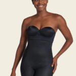LEONISA-SmartCore Plunge Back Classic Sculpting Body Shaper