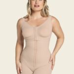 LEONISA-Sculpting Body Shaper with Built-in Back Support Bra