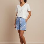 HANRO-Sleep & Lounge S/SLV Shirt & Short Pants