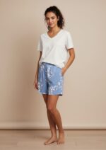 HANRO-Sleep & Lounge S/SLV Shirt & Short Pants
