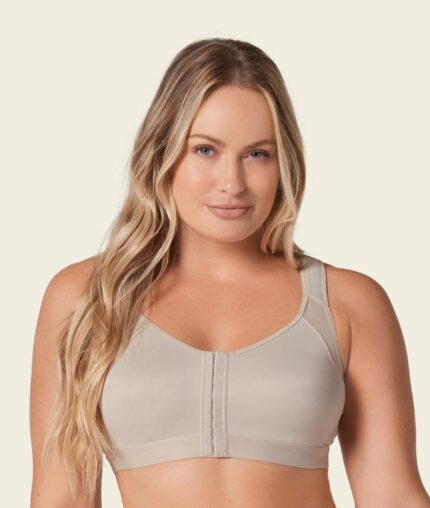 LEONISA-Multi/Functional Unlined Wireless Posture Corrector Bra