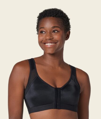 LEONISA-Multi/Functional Unlined Wireless Posture Corrector Bra