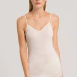 HANRO-Cotton Seamless V-Neck Camisole