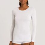 HANRO-Cotton Seamless Long Sleeve Shirt