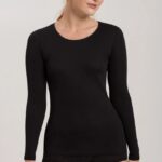HANRO-Cotton Seamless Long Sleeve Shirt