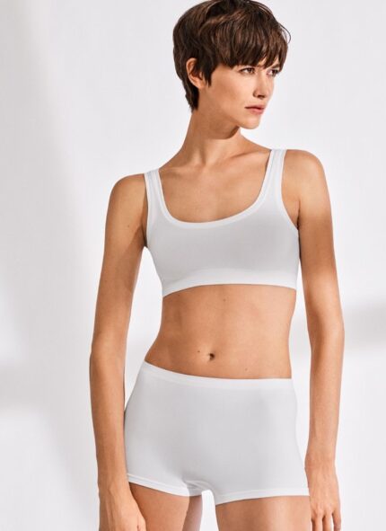 HANRO-Touch Feeling Crop Top