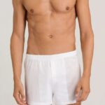 HANRO-Cotton Sporty Knit Boxer With Button Fly