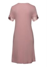 HANRO-Virginia S/SLV Nightdress 100cm - Image 3