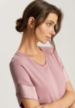 HANRO-Virginia S/SLV Nightdress 100cm - Image 4