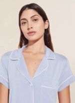 Eberjey - Gisele TENCEL™ Modal Short Sleeve Cropped PJ Set - Image 2