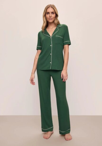 Eberjey - Gisele TENCEL™ Modal Short Sleeve & Pant PJ Set