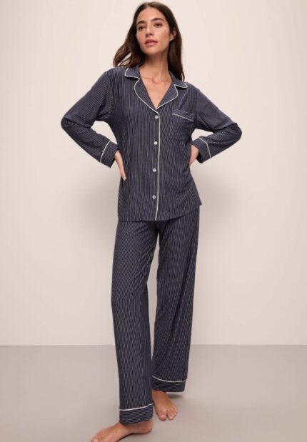 Eberjey - Gisele Printed TENCEL™ Modal Long PJ Set