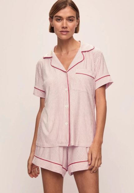 Eberjey - Gisele Printed TENCEL™ Modal Relaxed Short PJ Set