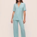 Eberjey - Gisele TENCEL™ Modal Short Sleeve & Pant PJ Set