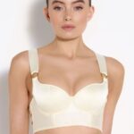 *Signature Silk Longline Bodice Bra - Bordelle
