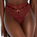 Tierra High Waist Thong - Bordelle