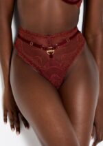 Tierra High Waist Thong - Bordelle
