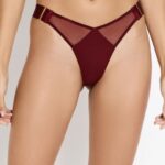 Syra Wide Strap Thong - Bordelle