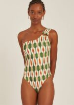 LENNY NIEMEYER - One shoulder detail one piece