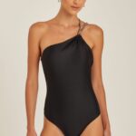 LENNY NIEMEYER - One shoulder rope one piece