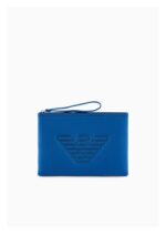 Emporio Armani -   Essential beachwear pouch with oversized eagle