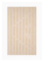 Emporio Armani - Terrycloth beach towel with oversized eagle