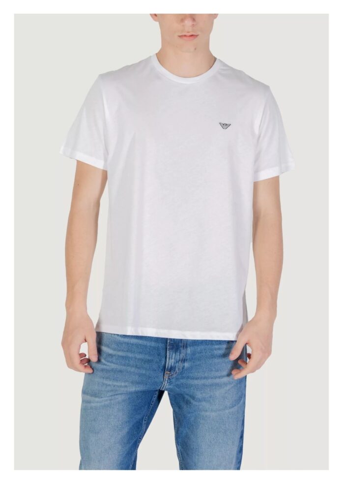 ⁦Emporio Armani -  Swim men's short-sleeved t-shirt⁩ - الصورة ⁦1⁩