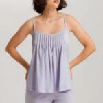 *HANRO - Shorts and top with stitched pleats