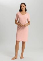 HANRO-Classic nightdress with half-length sleeves