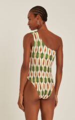⁦LENNY NIEMEYER - One shoulder detail one piece⁩ - الصورة ⁦3⁩