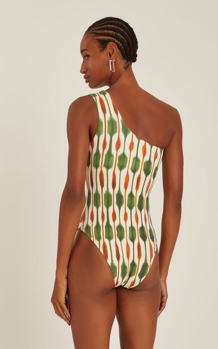 ⁦LENNY NIEMEYER - One shoulder detail one piece⁩ - الصورة ⁦3⁩