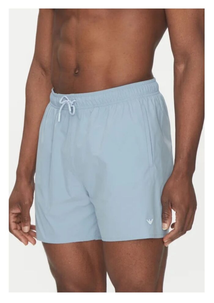 ⁦Emporio Armani - Essential swim shorts⁩ - الصورة ⁦1⁩