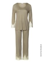 HANRO-Long Sleeve 7/8 PJ - Image 2