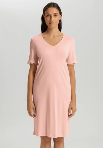 HANRO-Short Sleeve Nightdress 100 cm
