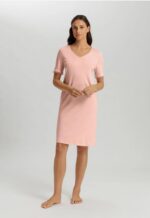 ⁦HANRO-Short Sleeve Nightdress 100 cm⁩ - الصورة ⁦3⁩