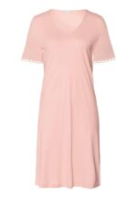 ⁦HANRO-Short Sleeve Nightdress 100 cm⁩ - الصورة ⁦2⁩