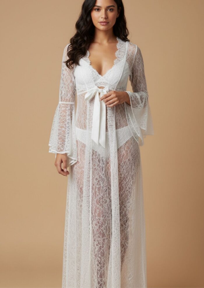Ludmila - Transparent Robe - Image 2