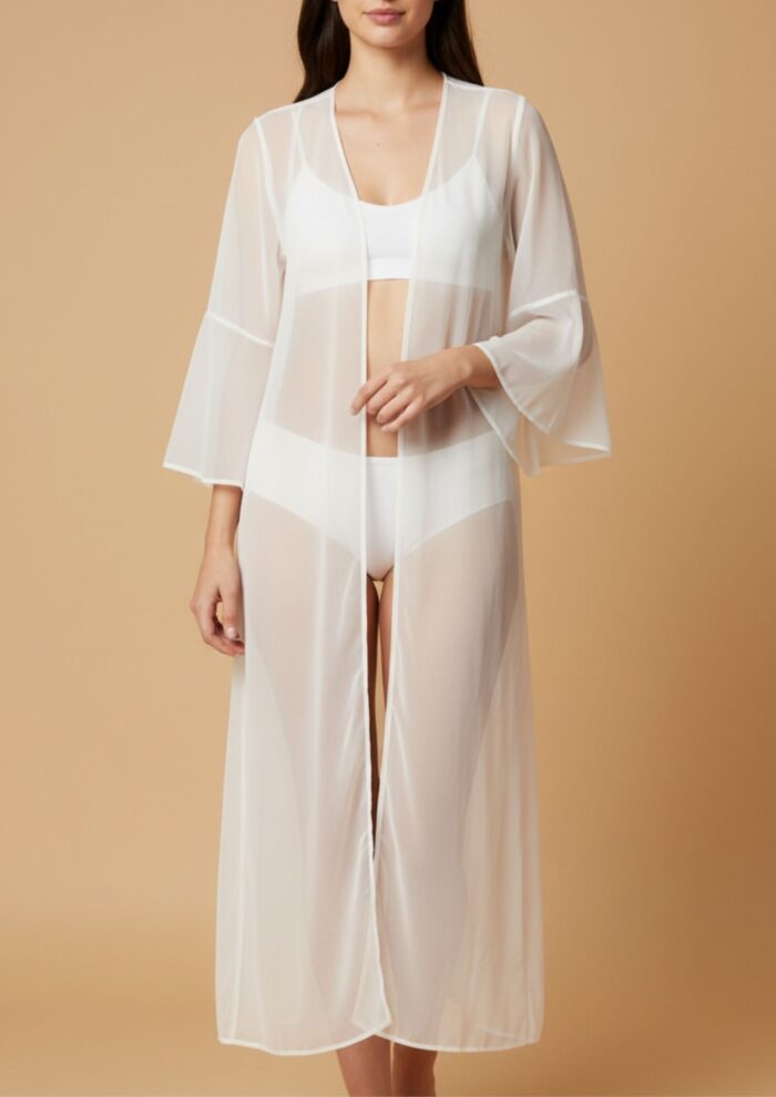 Ludmila - Transparent Robe - Image 4