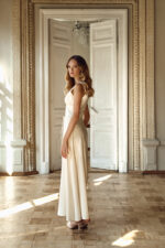 Ludmila - Long satin dress - Image 2
