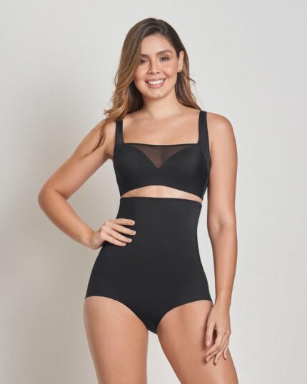 LEONISA-High-rise girdle with moderate control in the abdomen and back