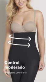 ⁦LEONISA-High-rise girdle with moderate abdominal and waist control⁩ - الصورة ⁦2⁩