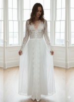 Ludmila - Lace Robe - Image 3