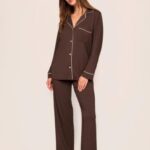 Eberjey-Gisele TENCEL™ Modal Long PJ Set