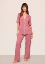 Eberjey-Gisele TENCEL™ Modal Short Sleeve & Pant PJ Set