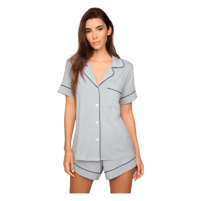 Eberjey-Gisele TENCEL™ Modal Relaxed Short PJ Set - Image 1