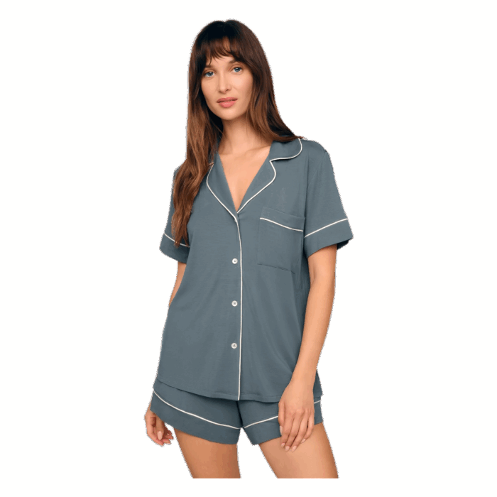 Eberjey-Gisele TENCEL™ Modal Relaxed Short PJ Set - Image 1