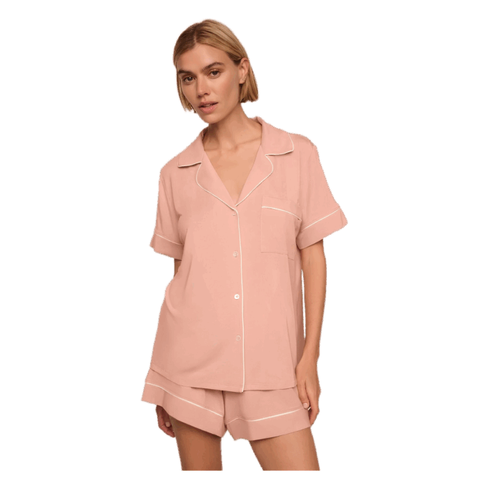⁦Eberjey-Gisele TENCEL™ Modal Relaxed Short PJ Set⁩ - الصورة ⁦1⁩